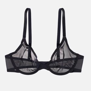 Cuup mesh plunge bra